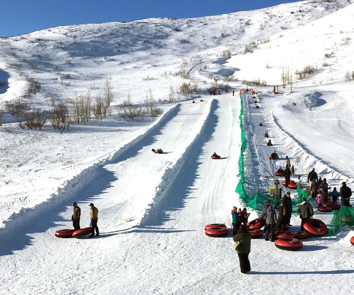 Tubing at Arctic Valley Ski Area