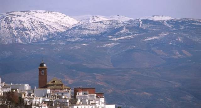 Sierra Nevada desde las alturas