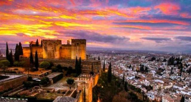 Atardecer en el Mirador de San Nicolás