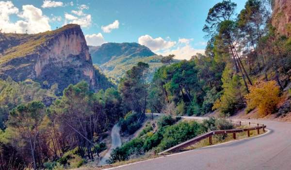 Itinéraire en moto à Sierras de Cazorla, Segura y Las Villas