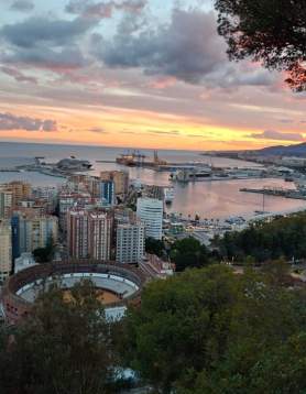 Descubre Málaga de Noche en Coche Eléctrico