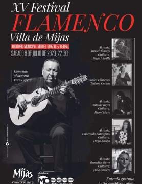 XV Festival Flamenco Villa de Mijas