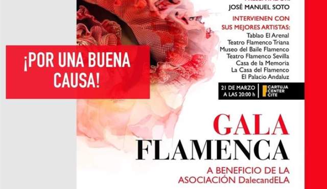 Gala Flamenca a beneficio de la Asociación DalecandELA