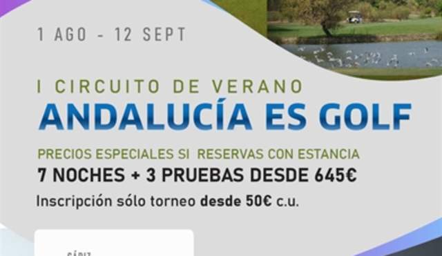 I Circuito de Verano Andalucía es Golf