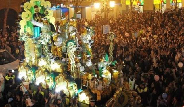 Cabalgata de Reyes Magos en Sevilla