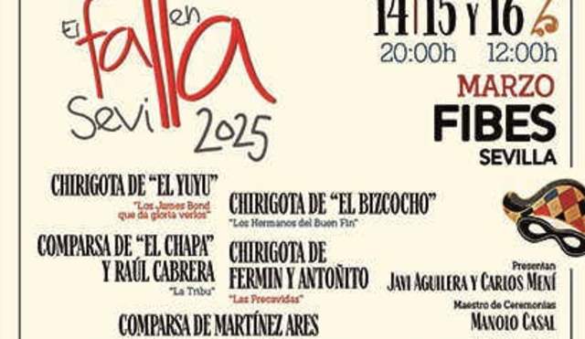 Le grand gala du carnaval « El Falla en Sevilla »