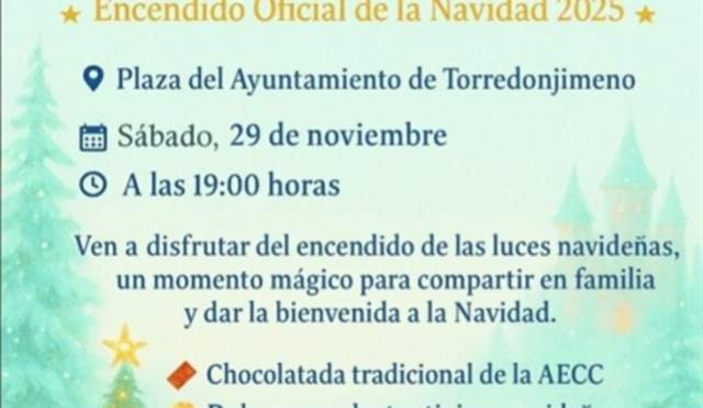 "Navidad de Luces y Nieve" en Torredonjimeno