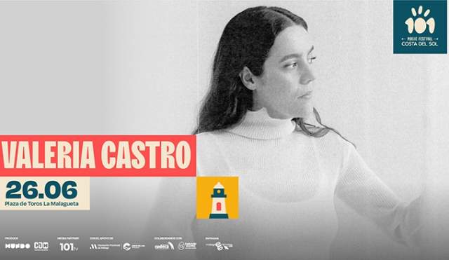 Valeria Castro  "101 Music festival Costa del Sol''