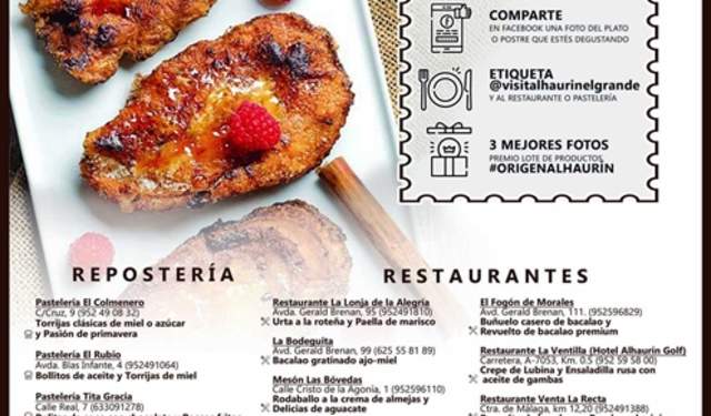 Jornadas Gastronónicas "El Sabor de la Semana Santa"