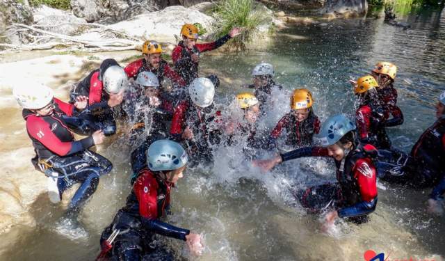 Canyoning dans les Sierras de Cazorla