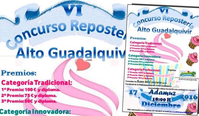 Concurso de Repostería "Alto Guadalquivir"
