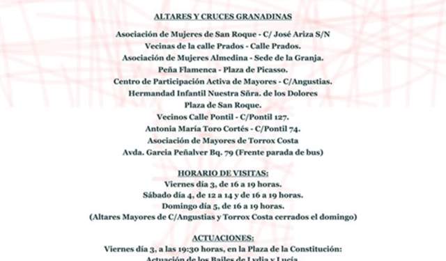 Cruces de Mayo en Torrox