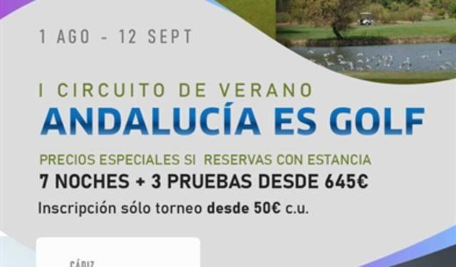 I Circuito de Verano Andalucía es Golf