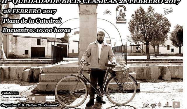Quedada de bicis clásicas en Hinojosa del Duque