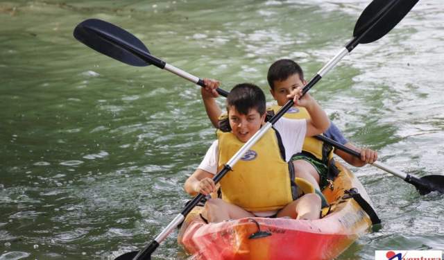 Travesías en kayak en Sierras de Cazorla
