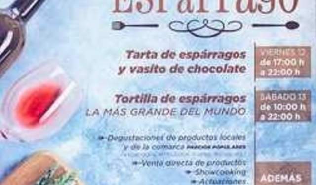 Feria Gastronómica del Esparrago en Huetor Tájar