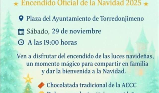 "Navidad de Luces y Nieve" en Torredonjimeno