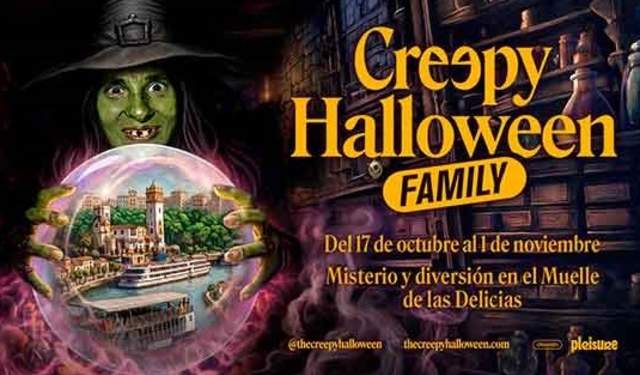 Creepy Halloween Family