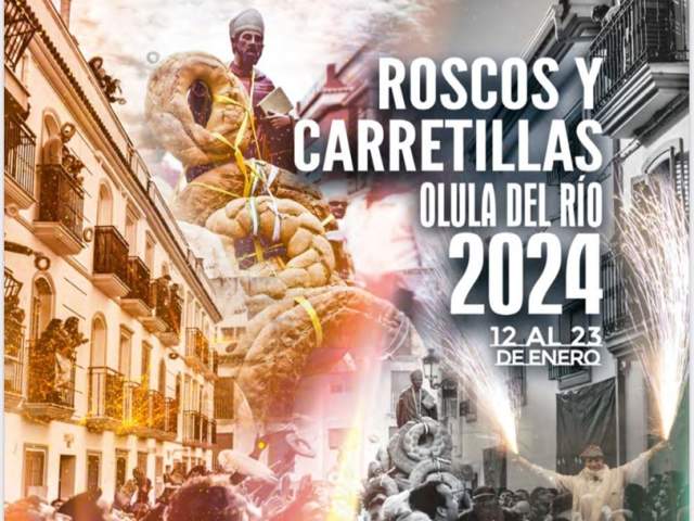 saint Sébastien et saint Ildephonse, Fêtes de Las Carretillas y los Roscos