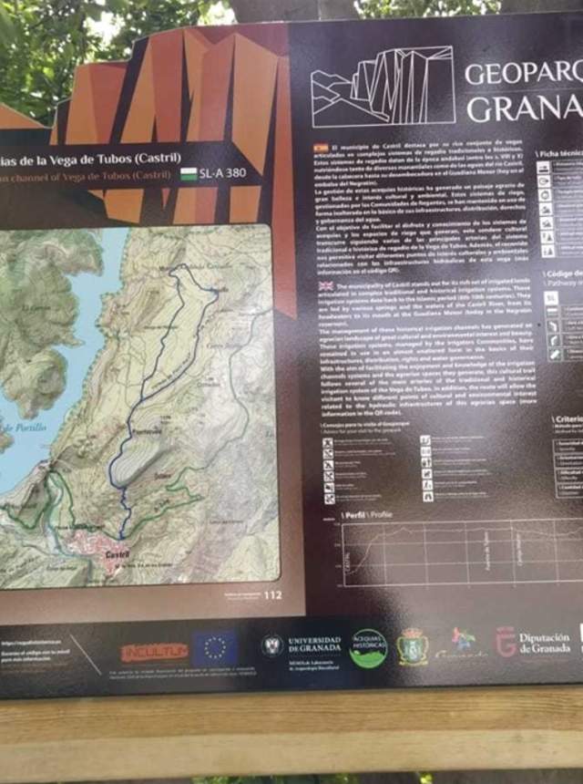 Acequias de la Vega de Tubos Trail (Castril, Granada) SL-A 380