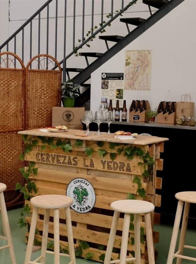 Cata cervezas artesanas y productos serranos