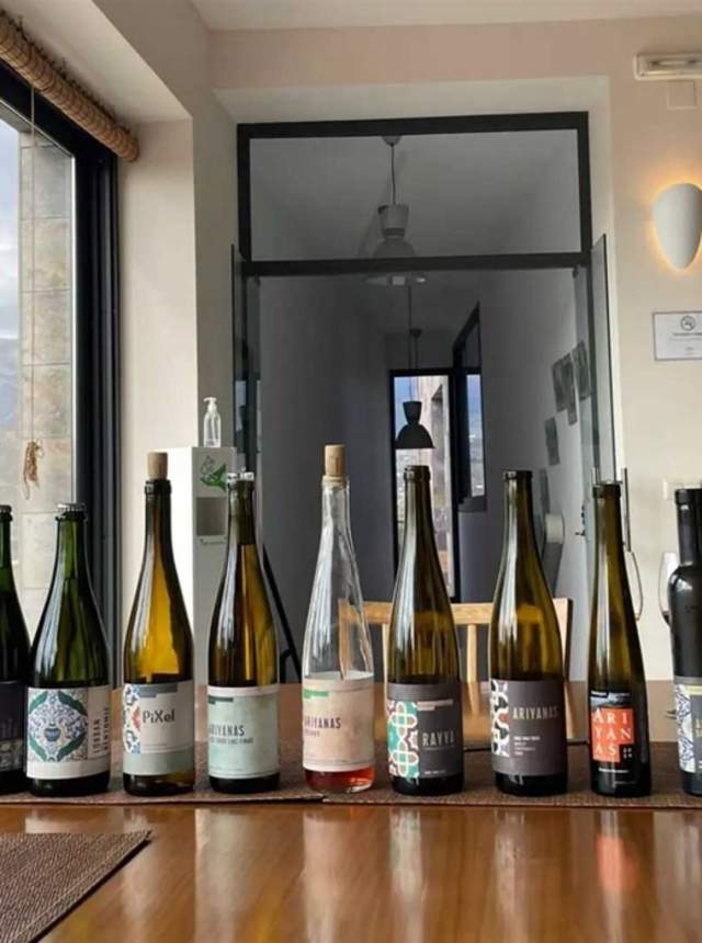 Visita a bodega Axarquía, cata y almuerzo gastronómico