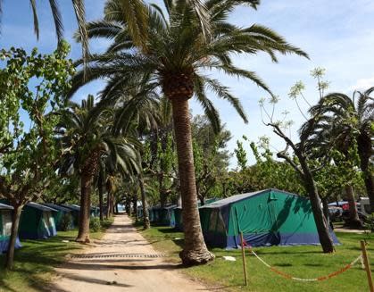 camping ten Core Equipment 10-Person Straight Wall Cabin Tent with Full Rainfly main image 1