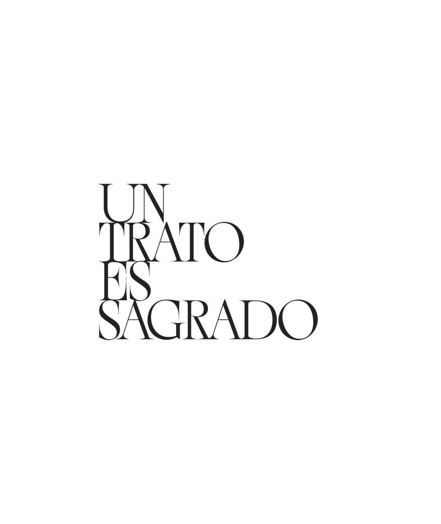Un trato es sagrado