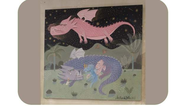 Familia de dragones andaluces