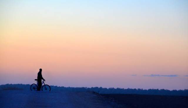 Atardecer en bicicleta por la Lantejuela de Osuna