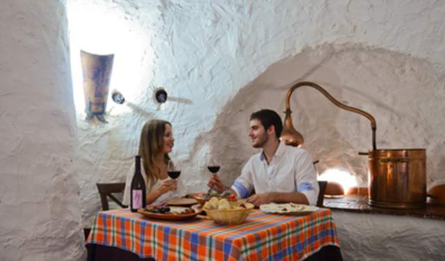 Comer en cuevas