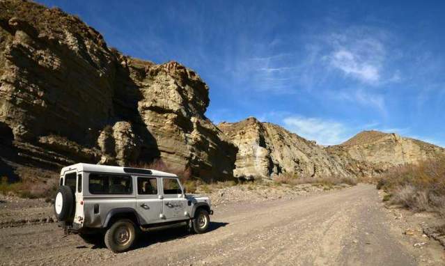 4x4, Hollywood, the Tabernas Desert and....action!