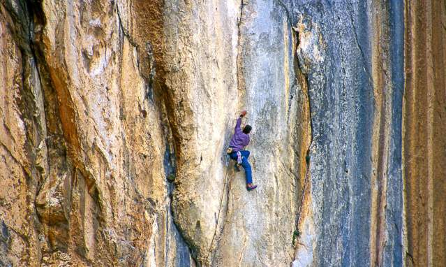 Climbing in El Chorro