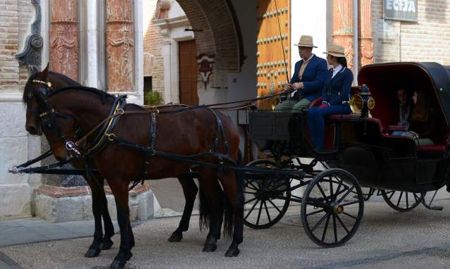 Discovering Ecija on horseback and horse-drawn carriages