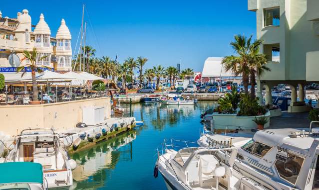 A day at the marina in Benalmádena