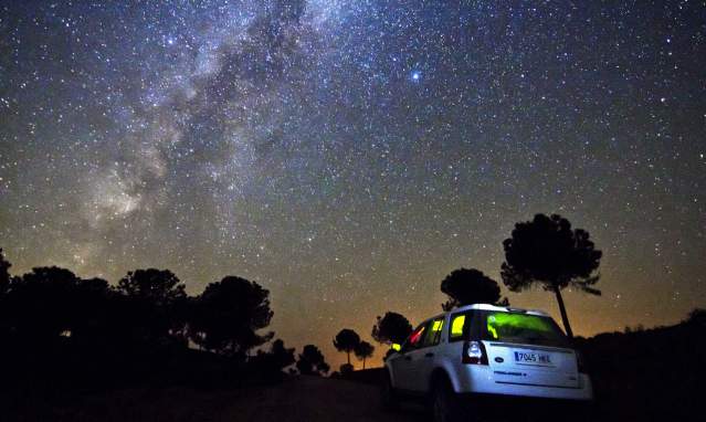 Observación astronómica en Sierra Morena, una experiencia Starlight