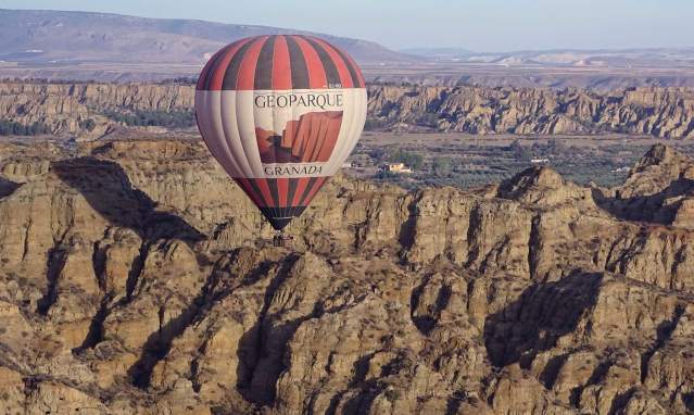 Ballooning in the Granada Geopark