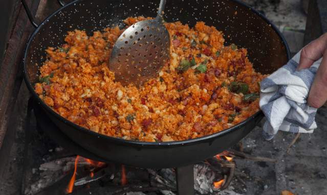 Ice for San Andrés: pulses, stew and new must