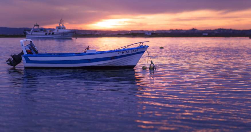 The poet´s sunset route Isla cristina