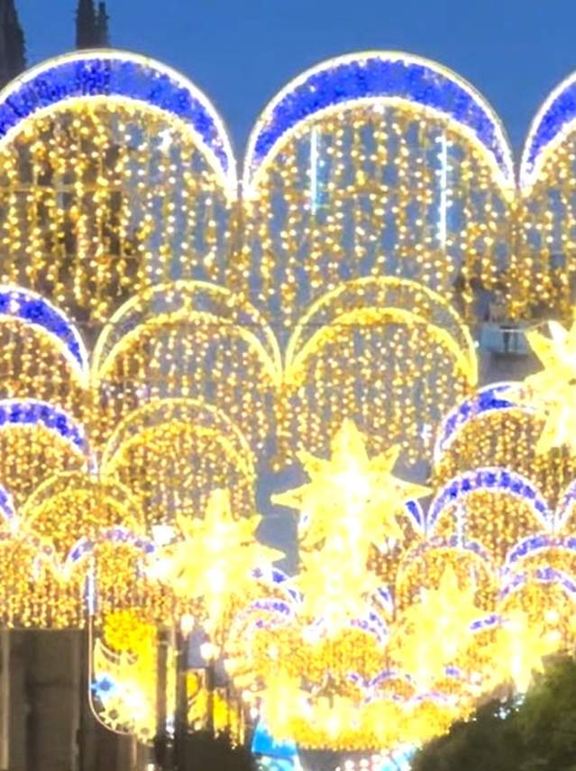 Luces de Navidad en Andalucía. Descubre las fechas del encendido del alumbrado navideño