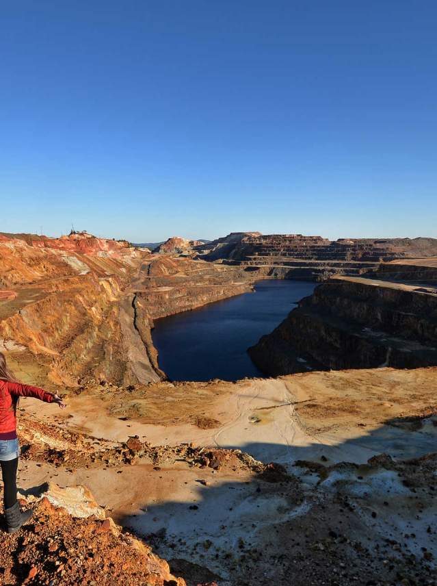 Riotinto mines, a journey to another planet