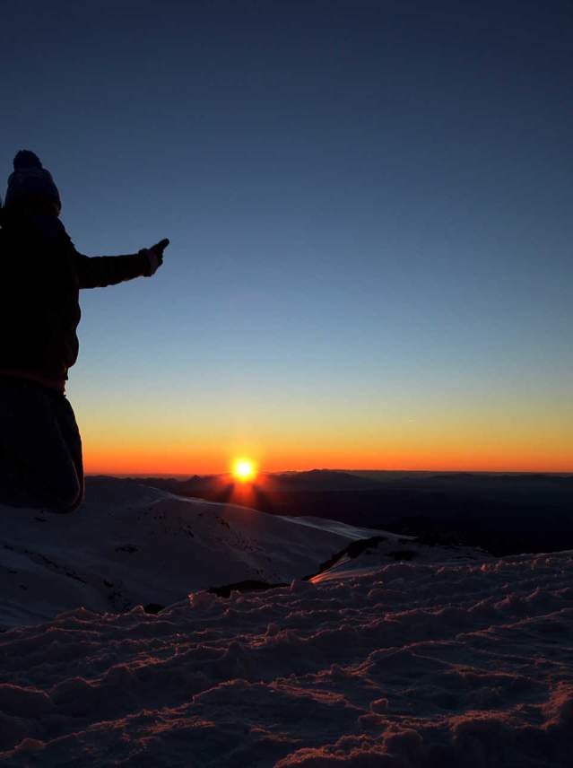Two perfect highlights for a day at the Sierra Nevada