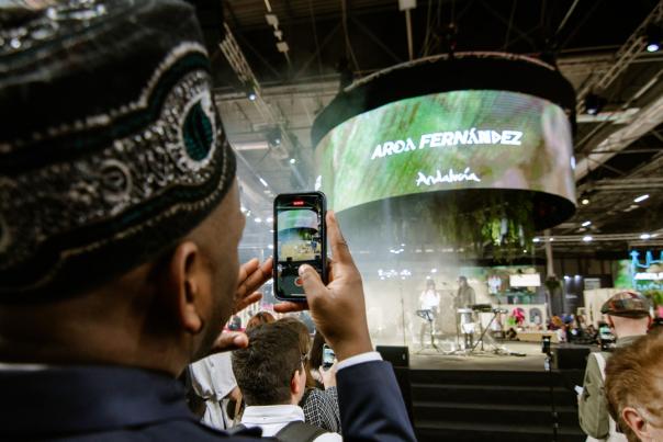 El Pabellón Andalucía se transforma para acoger a los visitantes del fin de semana