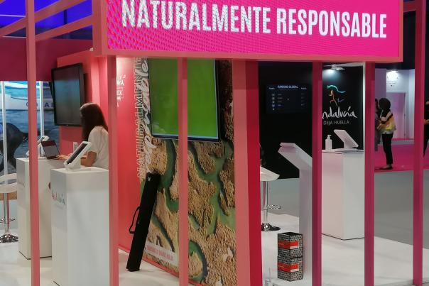 Andalucía dedica un área de su pabellón en FITUR 2021 a los turistas responsables con el planeta