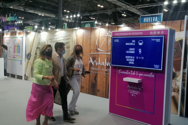 El Pabellón de Andalucía en FITUR 2021, un espacio seguro frente la Covid-19