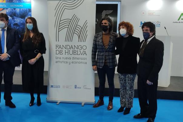 Huelva presume del fandango en Fitur 2022 y lo muestra al mundo como una clave de su patrimonio
