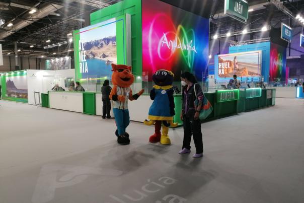 Juegos para los niños y experiencias para los mayores durante el fin de semana en el Pabellón de Andalucía de FITUR 2021