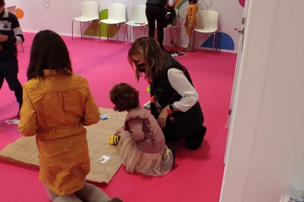 Los niños protagonizan el fin de semana en el Pabellón de Andalucía de Fitur