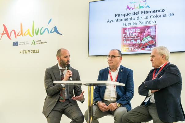 Colonia Fuente Palmera presenta en FITUR su "Parque del Flamenco"