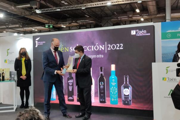 Jaén entrega los ‘Premios Óscar del aceite’ en el Pabellón de Andalucía de Fitur